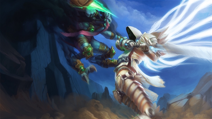 Tyrael and Zeratul from Heroes of the Storm 4K