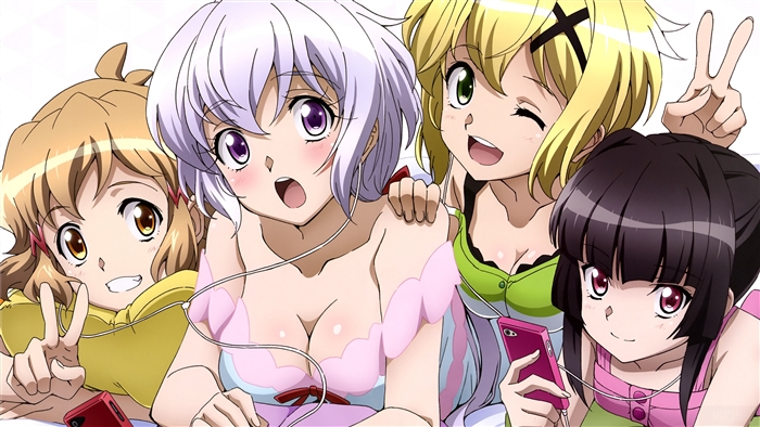 Chris Yukine Hibiki Tachibana Kirika Akatsuki Shirabe Tsukuyomi