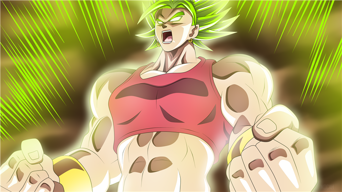 Kale from Dragon Ball Super 4K