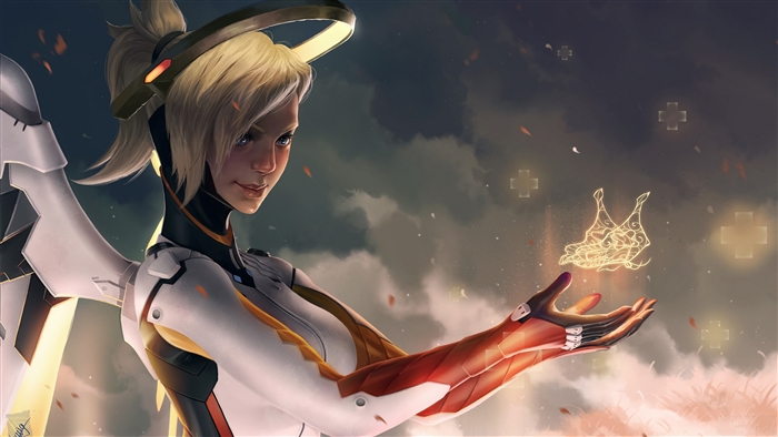 Mercy from Overwatch 4K