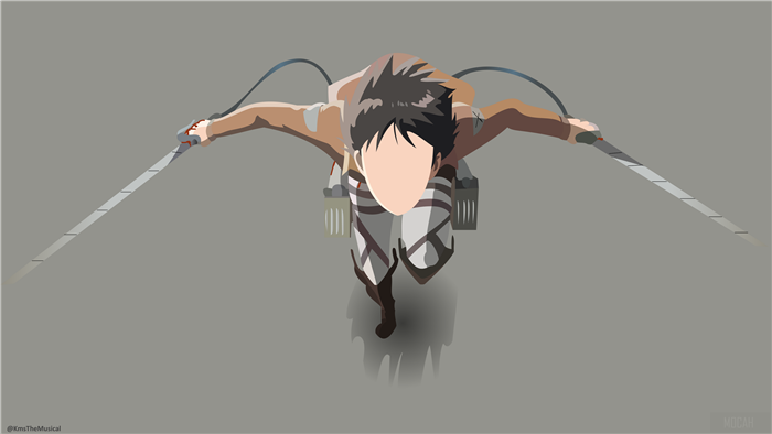 Eren Yeager from Attack on Titan 4K
