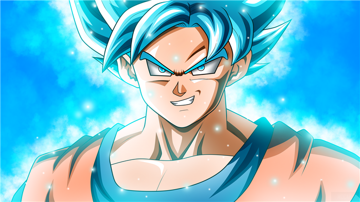 Dragon Ball Super Goku Blue 4K