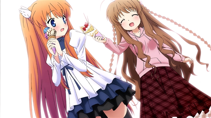 Chihaya Ohtori and Kotori Kanbe 4K