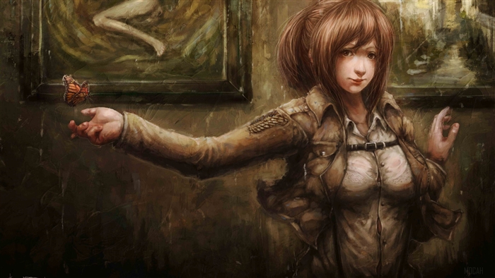 Sasha Blouse from Shingeki No Kyojin 4K
