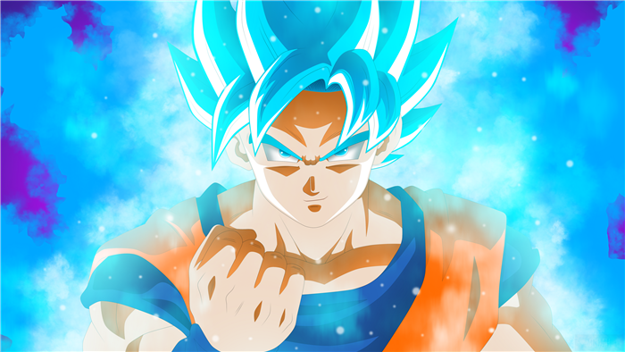 Goku Super Saiyan Blue Intense 4K