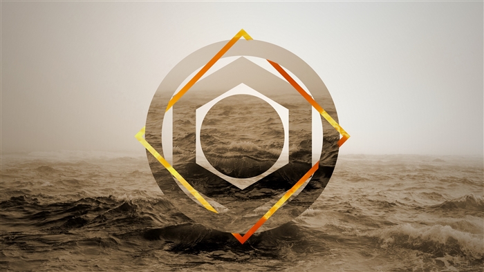 Geometric Shapes Over Rough Sea