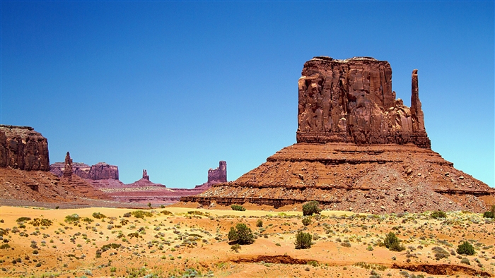 Monument Valley Desert Landscape 4K