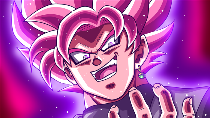 Goku Black Super Saiyan Rose from Dragon Ball