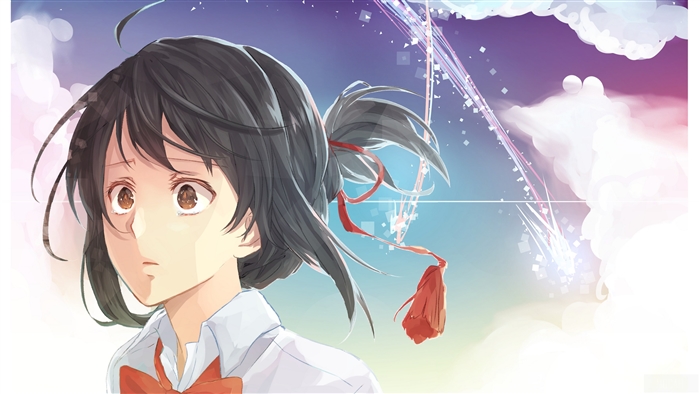 Mitsuha Miyamizu from Kimi No Na Wa. 4K