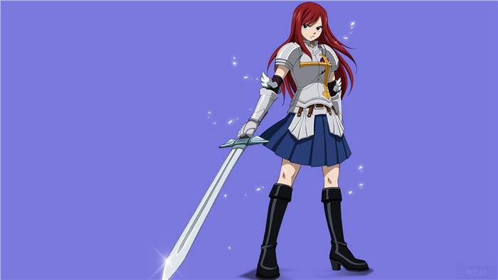 Erza Scarlet from Fairy Tail 4K