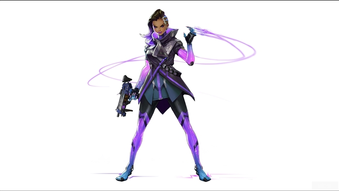 Sombra from Overwatch 4K