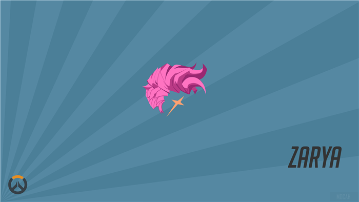 Zarya from Overwatch 4K