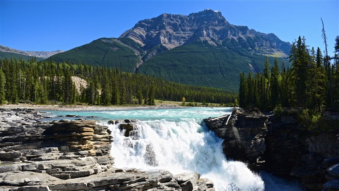 Athabasca Falls, Jasper National Park, Canada