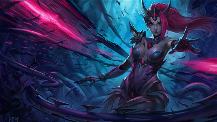 Zyra from League of Legends 4K