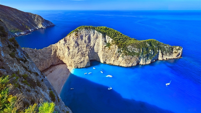 Navagio Beach Zakynthos 4K