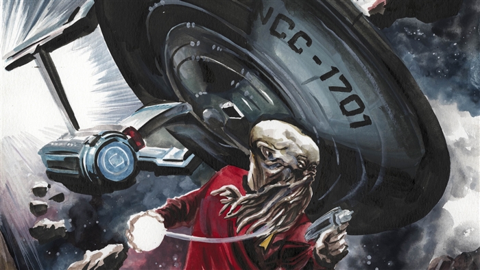 Klingon from Star Trek NCC-1701