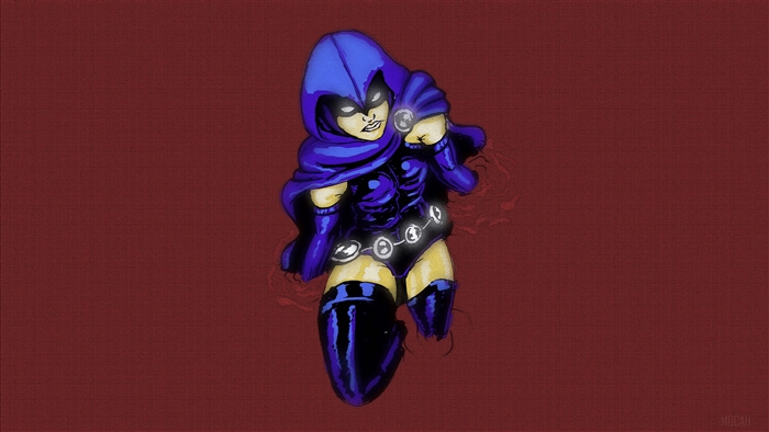 Raven from DC Comics 4K