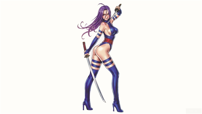 Psylocke from X-Men 4K