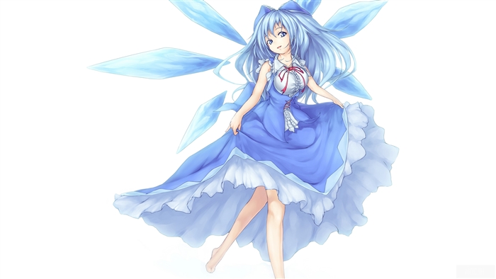 Cirno from Touhou Project 4K