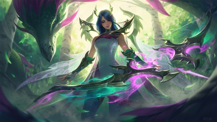 Ashe from League of Legends 4K