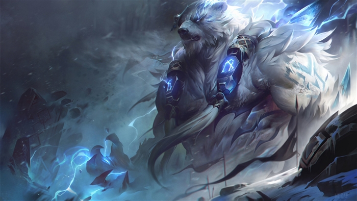 Volibear from League of Legends 4K