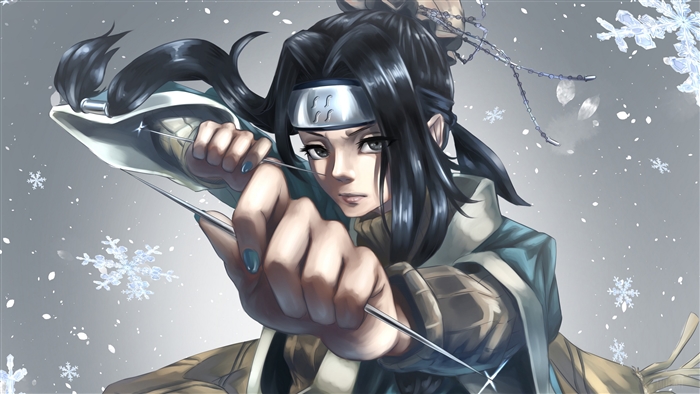 Haku from Naruto 4K