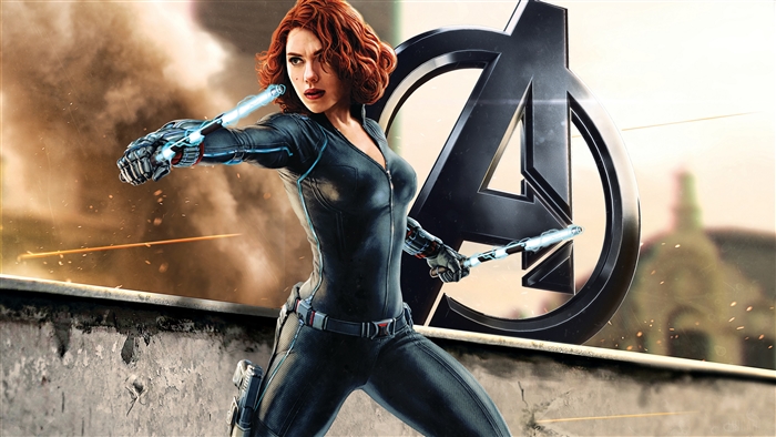 Black Widow from Avengers: Age of Ultron 4K