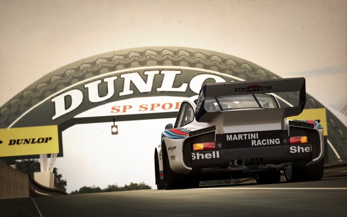 1976 Porsche 935 Martini Racing car