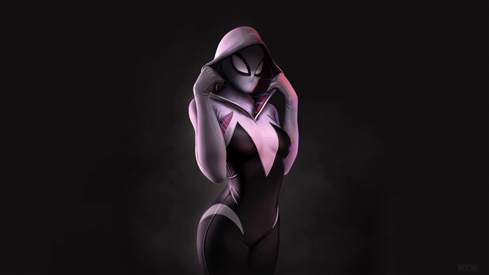 Spider-Gwen artwork 4K