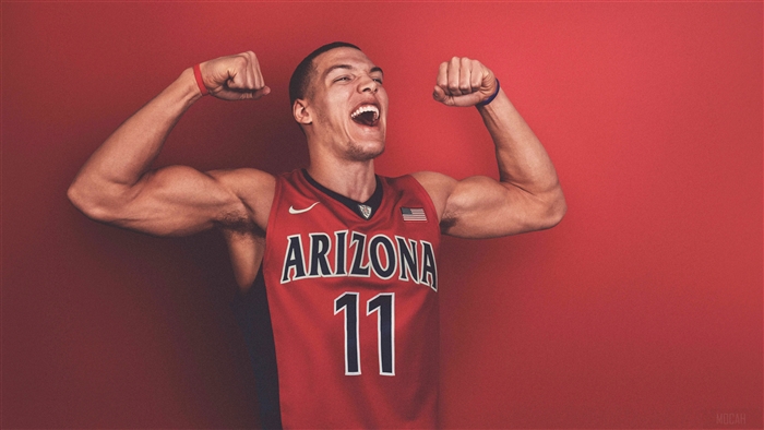 Aaron Gordon flexing in Arizona jersey 4K