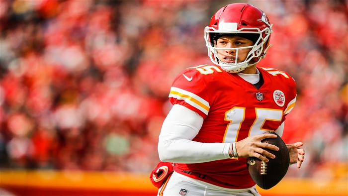 Patrick Mahomes II in Kansas City Chiefs uniform