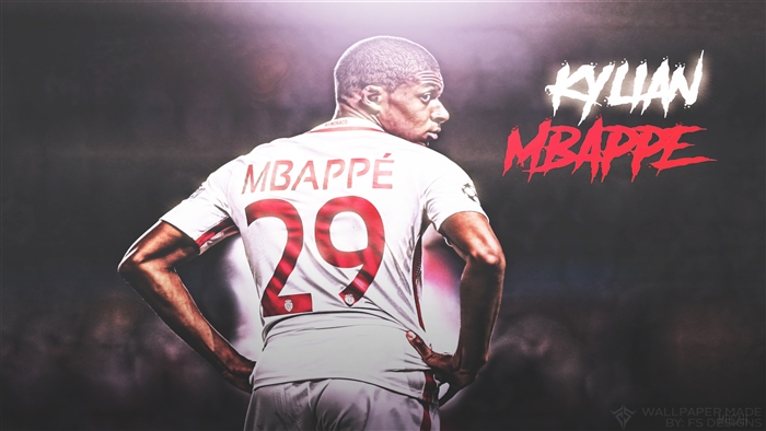 Kylian Mbappe 29 Monaco 4K