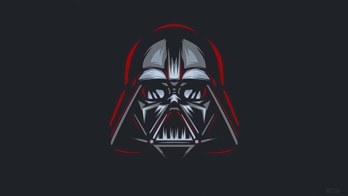 Minimalist Darth Vader 4K