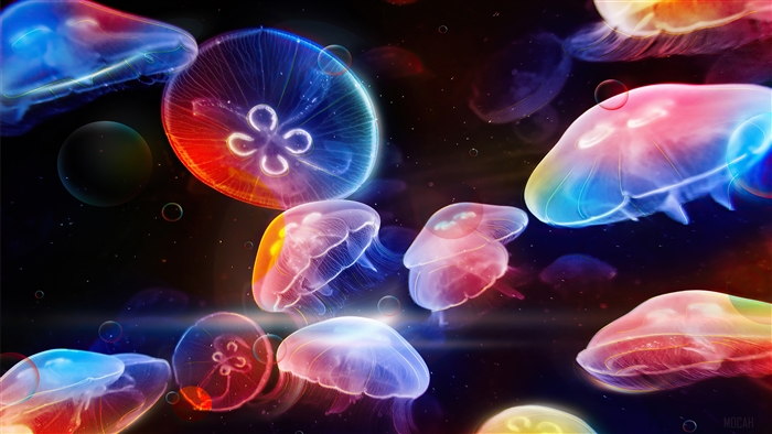 Dancing Jellyfish 4K