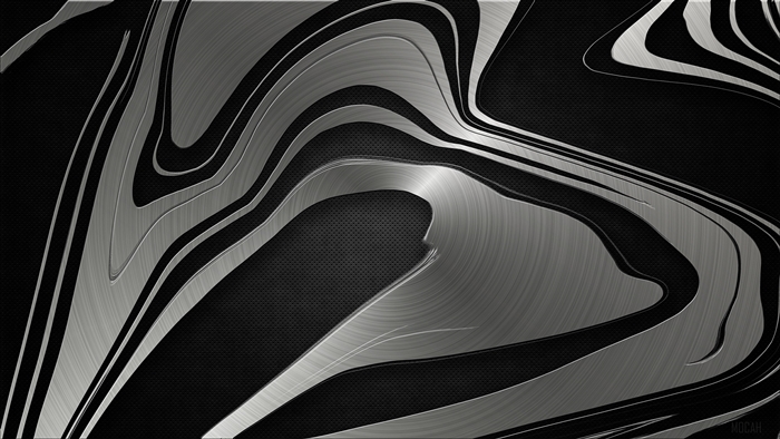 Silver Metal Shine Abstract