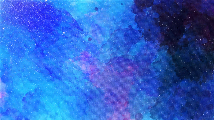 Blue Faded Colors Abstract