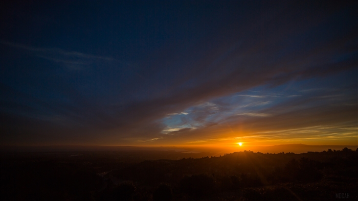 Sunset Over The San Francisco Bay