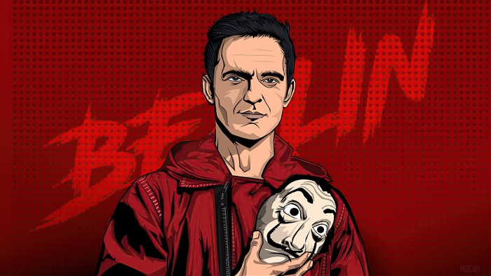 Berlin from Money Heist 4K
