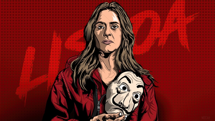 Raquel Murillo from Money Heist 4K