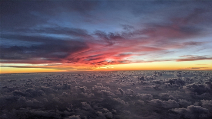 Cloud View From Flight