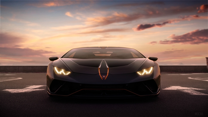Black Lamborghini