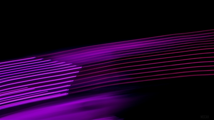 Purple and Pink Light Streaks in Digital Art 4K
