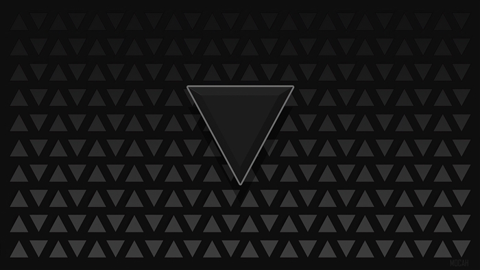 Dark Triangle Pattern 4K