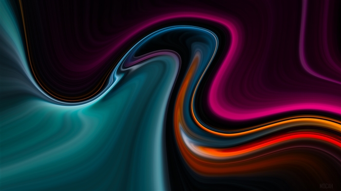 Abstract Movement of Colors 4K