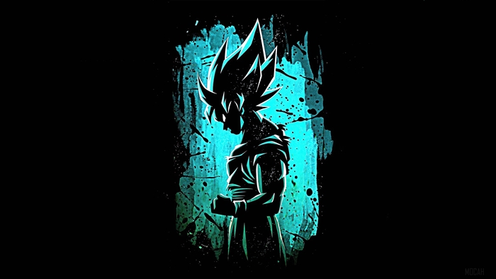 Goku from Dragon Ball Z Artwork 4K