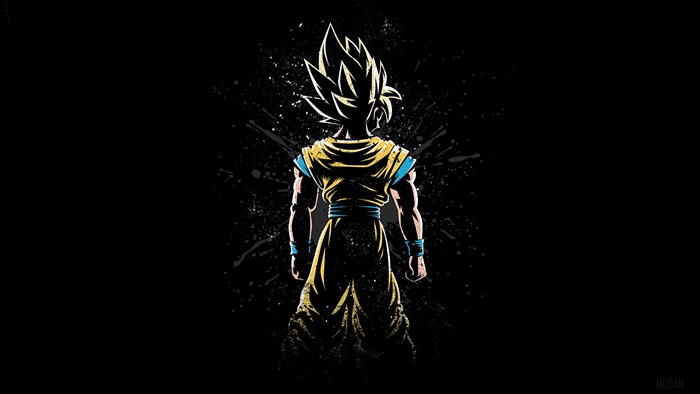 Goku from Dragon Ball Z 4K