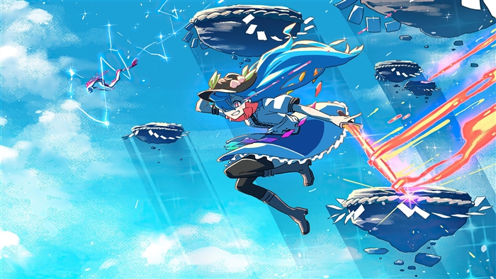 Hinanawi Tenshi from Touhou Project 4K