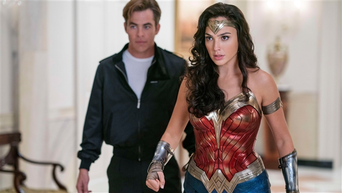 Wonder Woman and Steve Trevor from Wonder Woman 1984 4K
