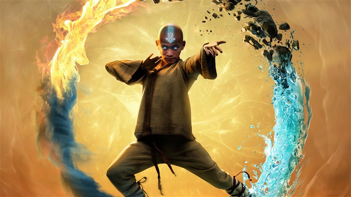 Aang from The Last Airbender 4K