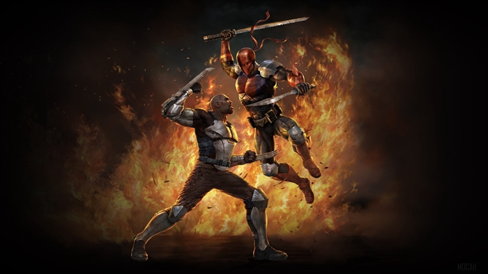 Deathstroke from Knights and Dragons 4K